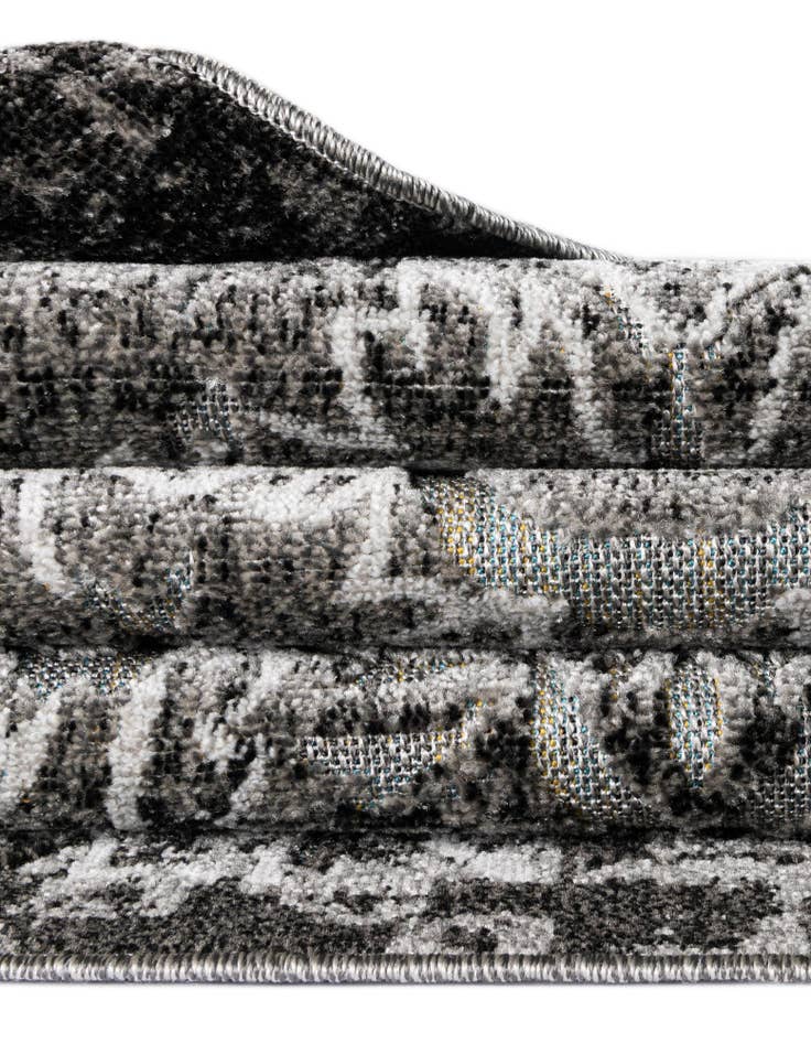 Detail image of  2' x 6'  Washable Botanical Indoor / Outdoor Runner Rug