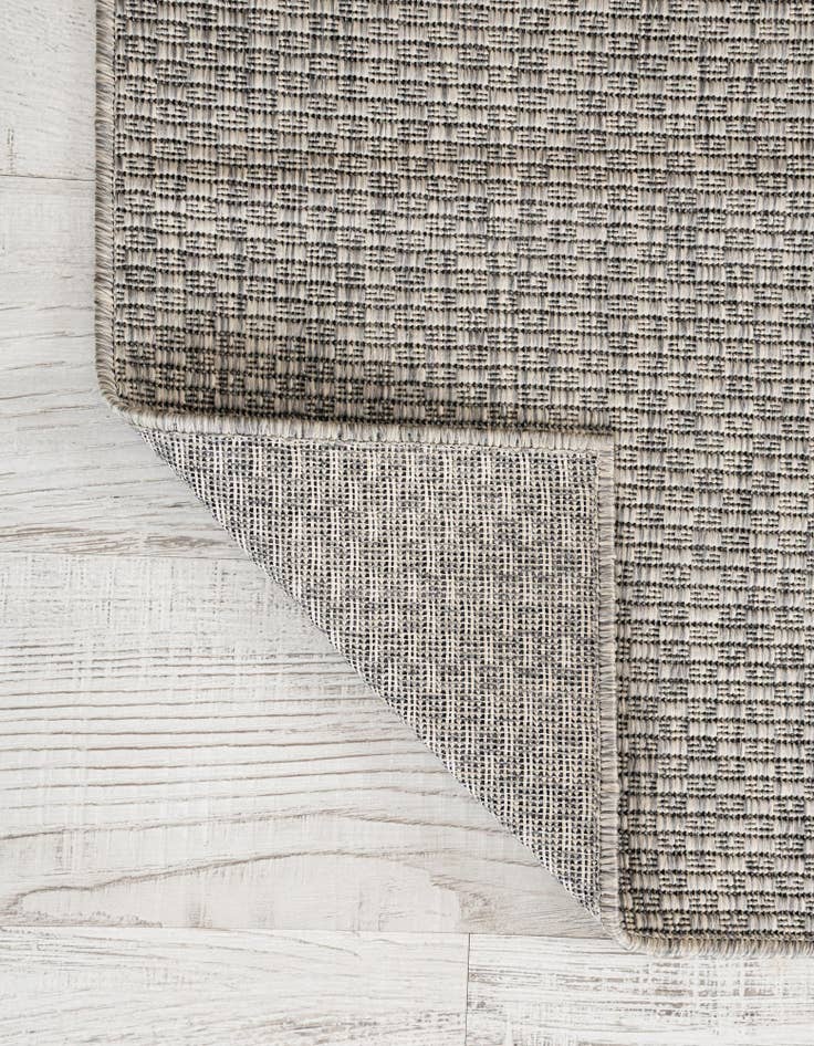 Detail image of  2' x 8'  Washable Solid Indoor / Outdoor Runner Rug