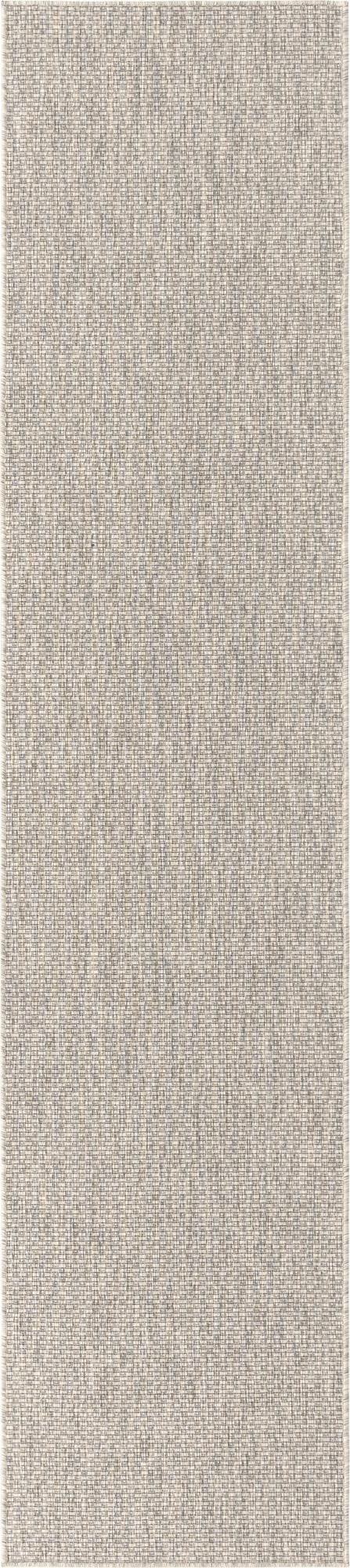  2' 7 x 12'  Washable Solid Indoor / Outdoor Runner Rug