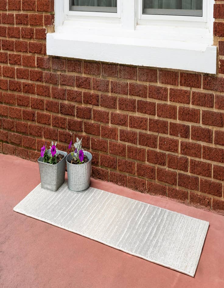 Detail image of  2' x 6'  Washable Sabrina Soto Ola Indoor / Outdoor Runner Rug