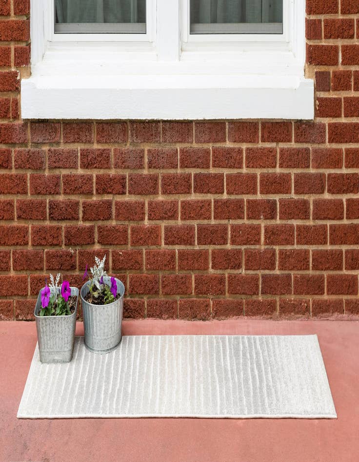 Detail image of  2' x 6'  Washable Sabrina Soto Ola Indoor / Outdoor Runner Rug