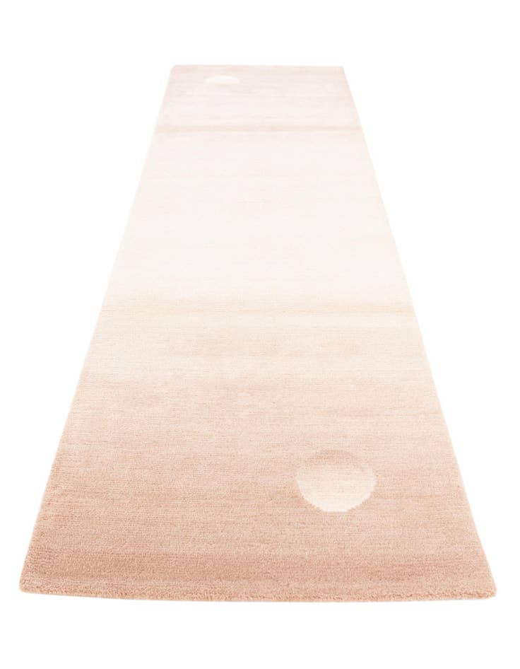 Detail image of  2' 8 x 9' 8  Hand Knotted Tibet Wool Runner Rug