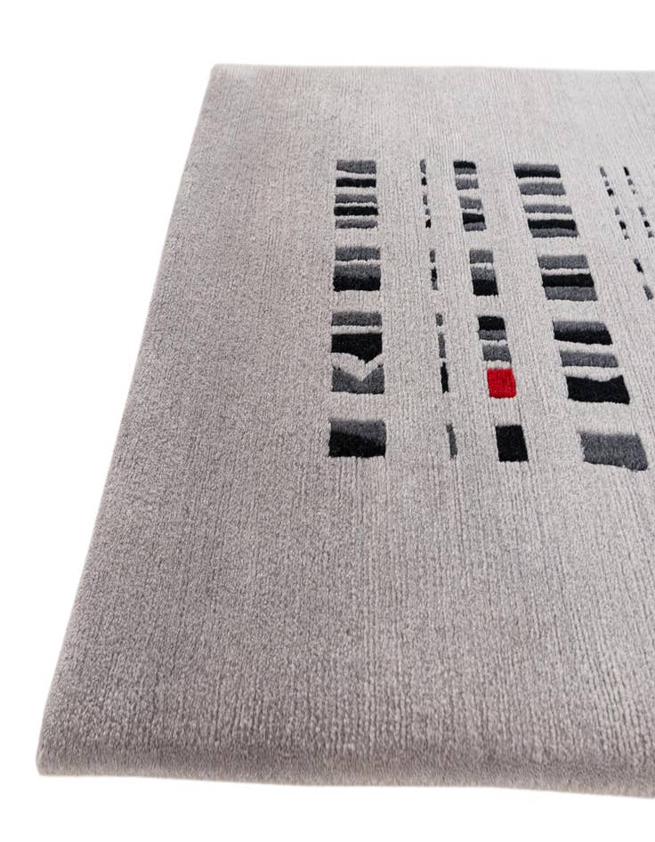 Detail image of  2' 9 x 9' 7  Hand Knotted Tibet Wool Runner Rug