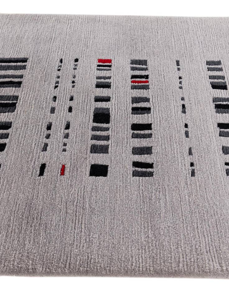 Detail image of  2' 9 x 9' 7  Hand Knotted Tibet Wool Runner Rug