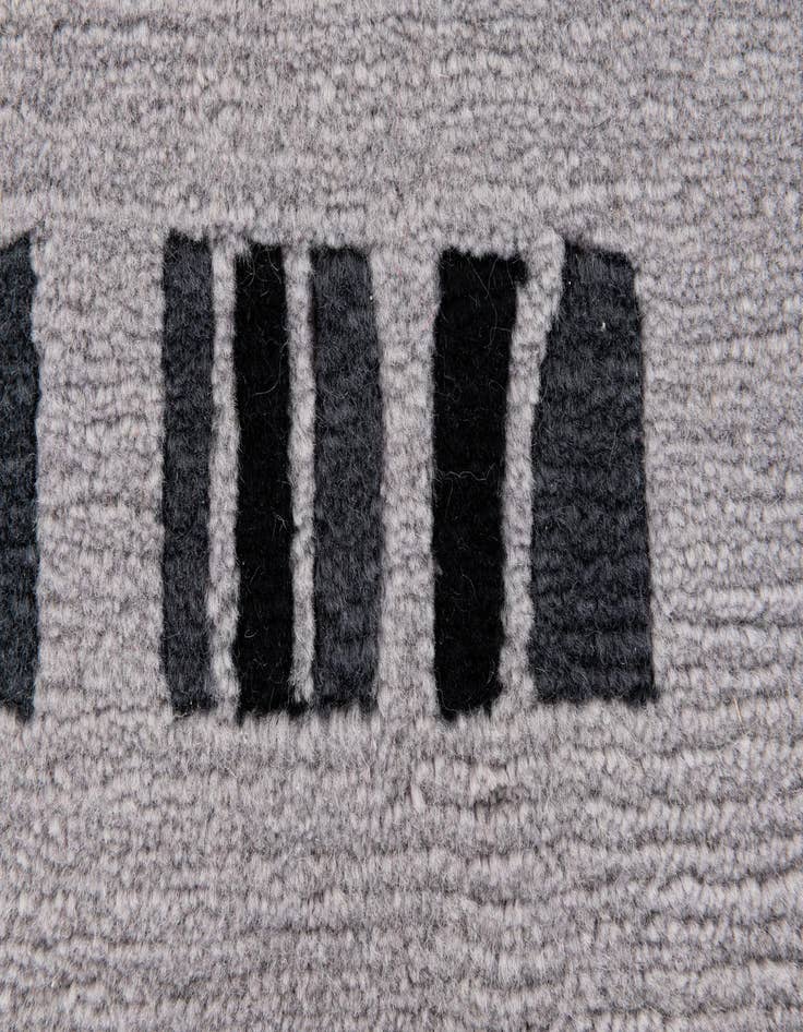 Detail image of  2' 9 x 9' 7  Hand Knotted Tibet Wool Runner Rug