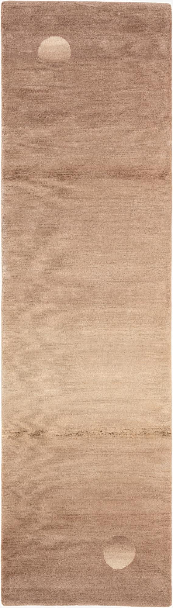  2' 8 x 9' 8  Hand Knotted Tibet Wool Runner Rug