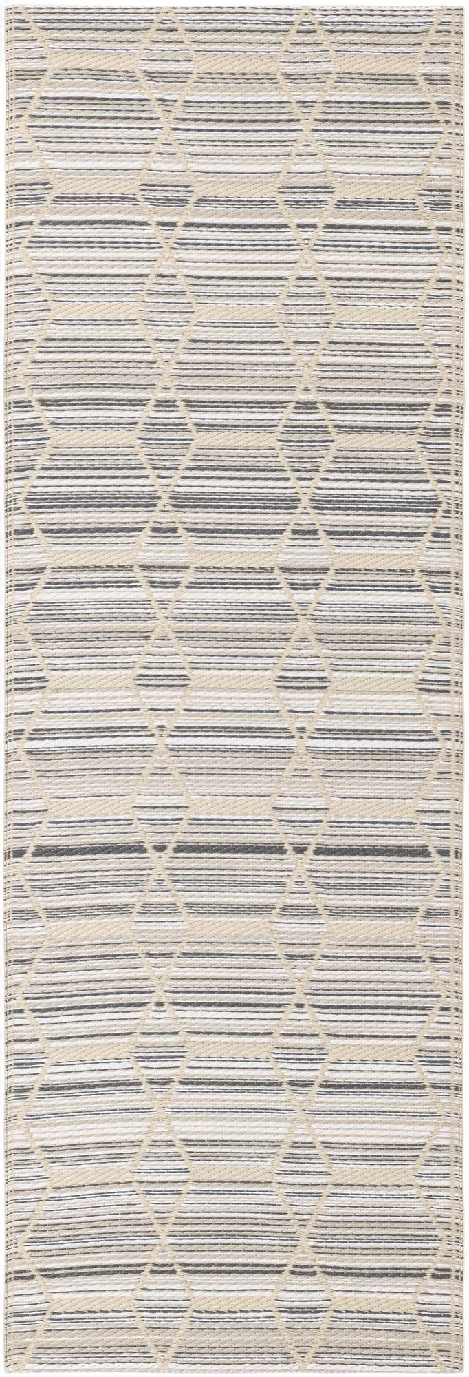  2' x 6'  Washable Vista Breeze Indoor / Outdoor Runner Rug