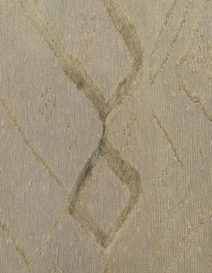 Detail image of  6' 6 x 7' 9  Hand Knotted Darya Wool Square Rug