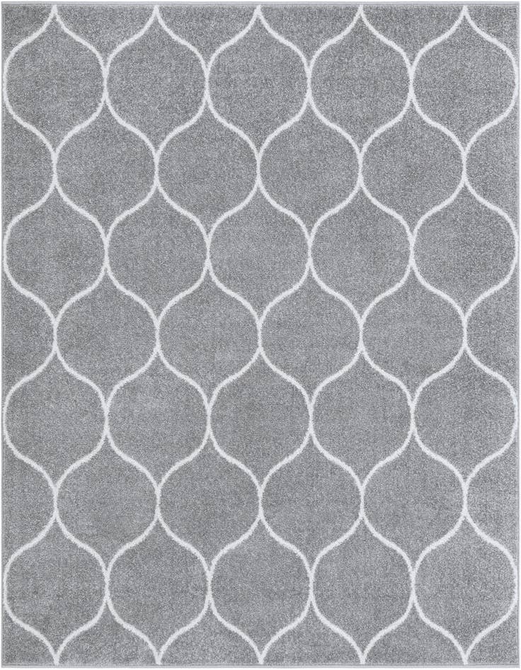 Detail image of  7' x 7' Lattice Frieze Square Rug