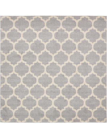 7' 10 x 7' 10 Lattice Square Rug