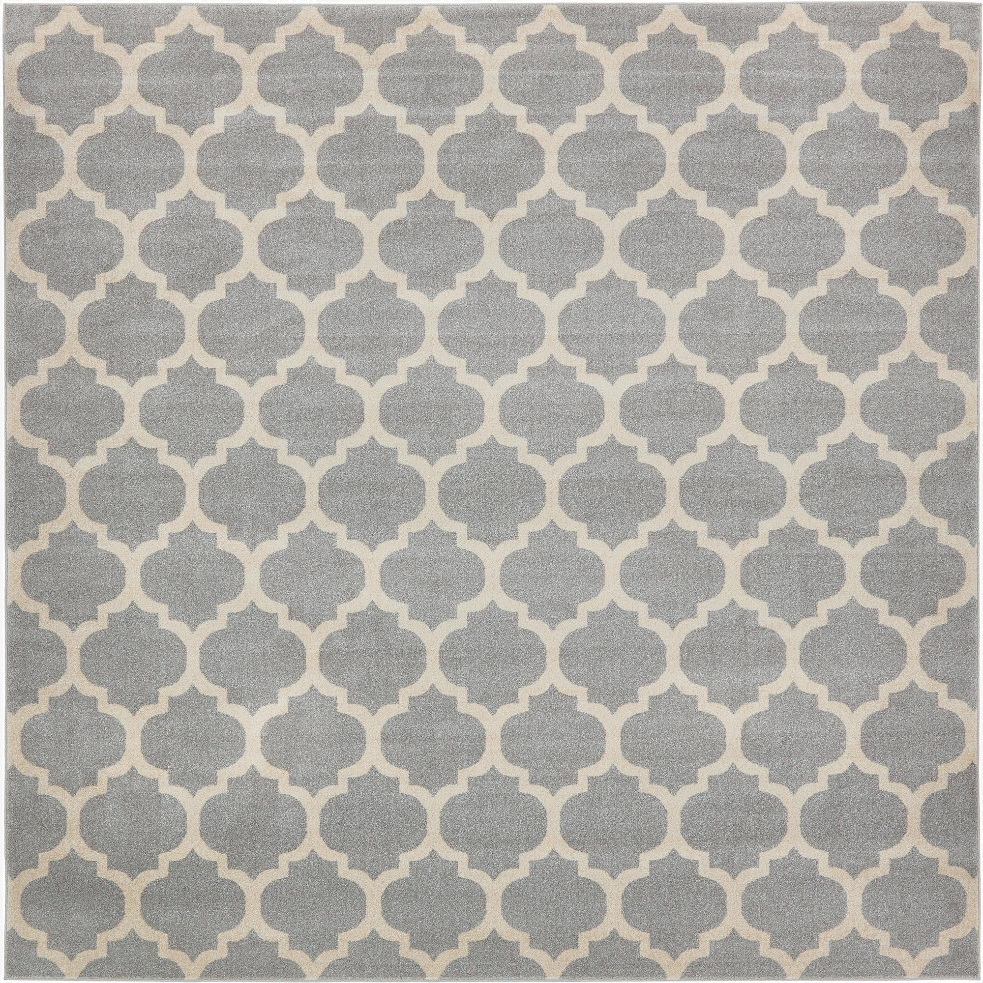  10' x 10' Lattice Square Rug