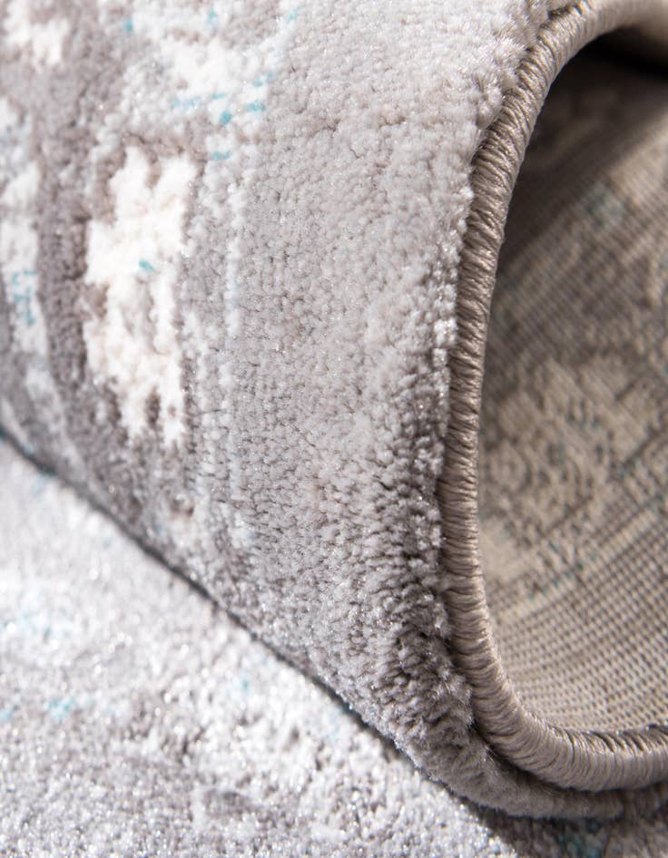 Detail image of  8' x 8' Modern Classical Square Rug