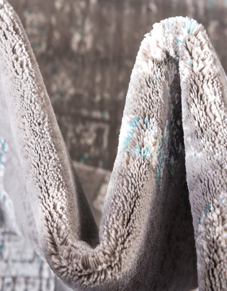 Detail image of  8' x 8' Modern Classical Square Rug