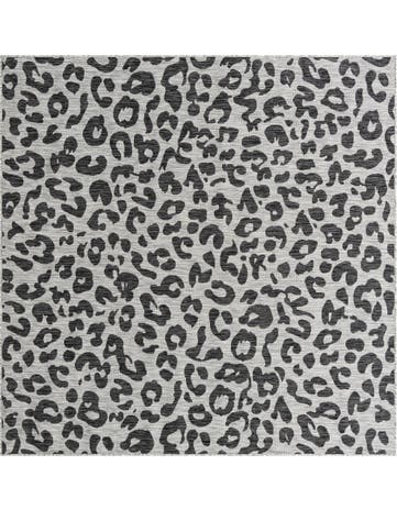 7' 10 x 7' 10 Washable Safari Indoor / Outdoor Square Rug