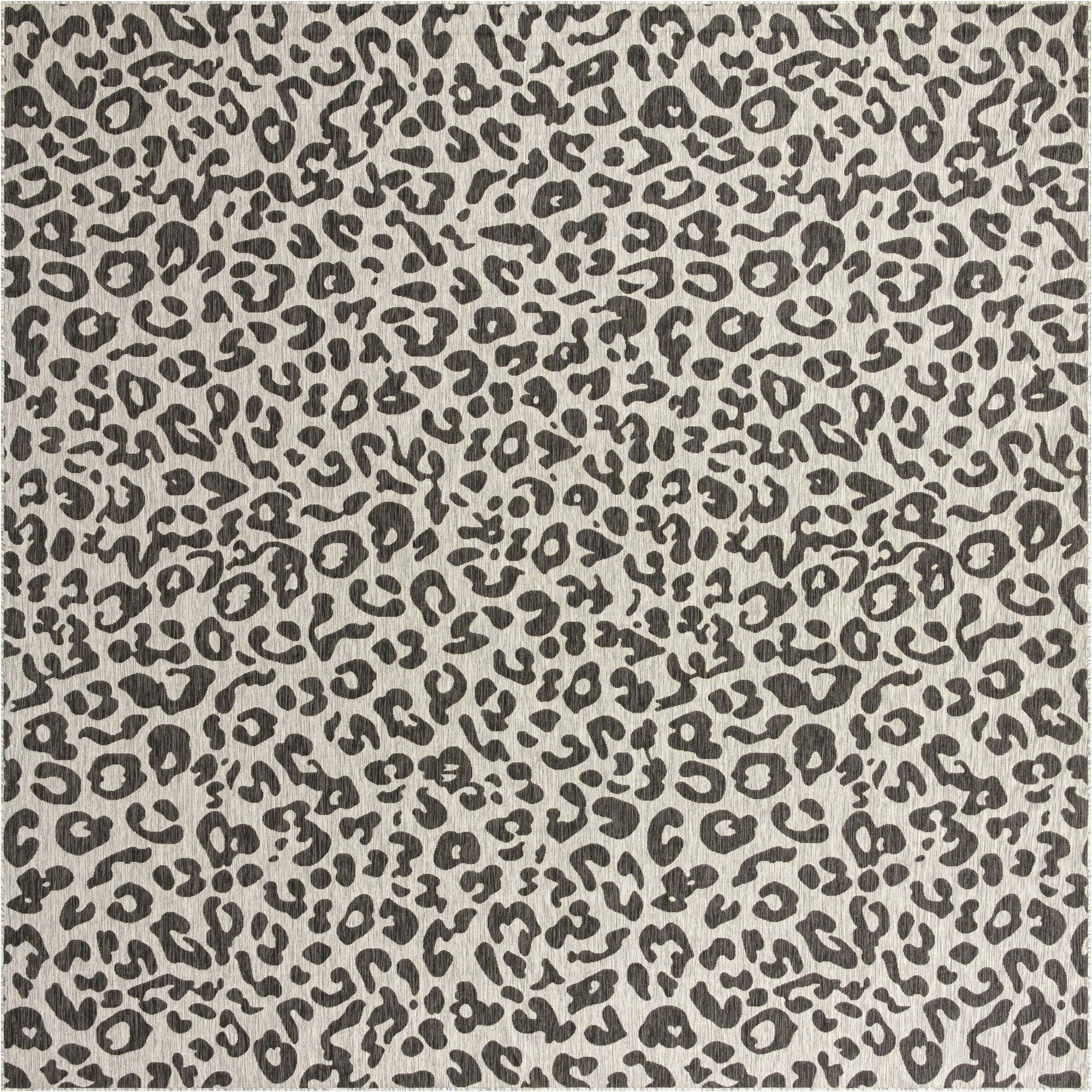  13' x 13'  Washable Safari Indoor / Outdoor Square Rug