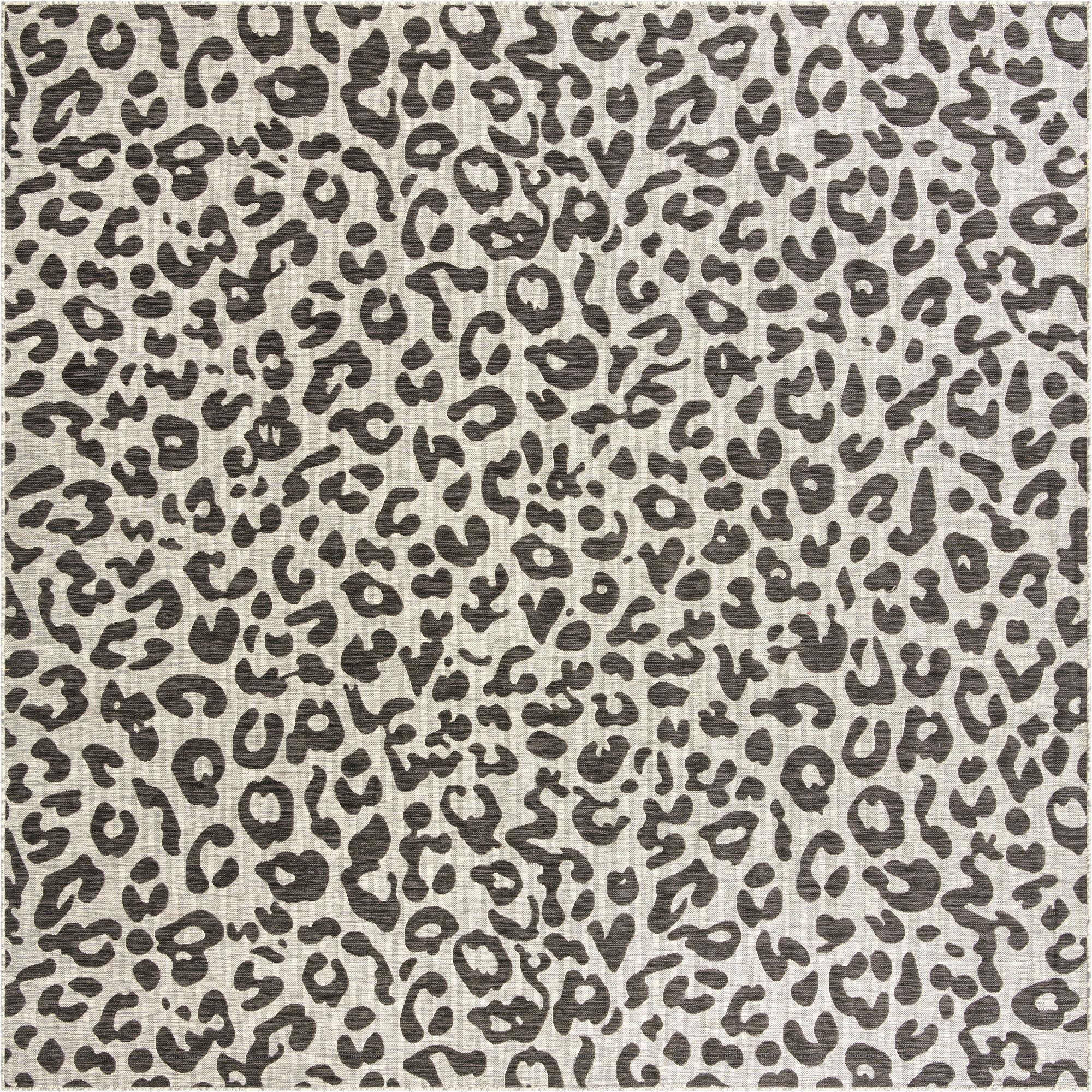  10' 8 x 10' 8  Washable Safari Indoor / Outdoor Square Rug