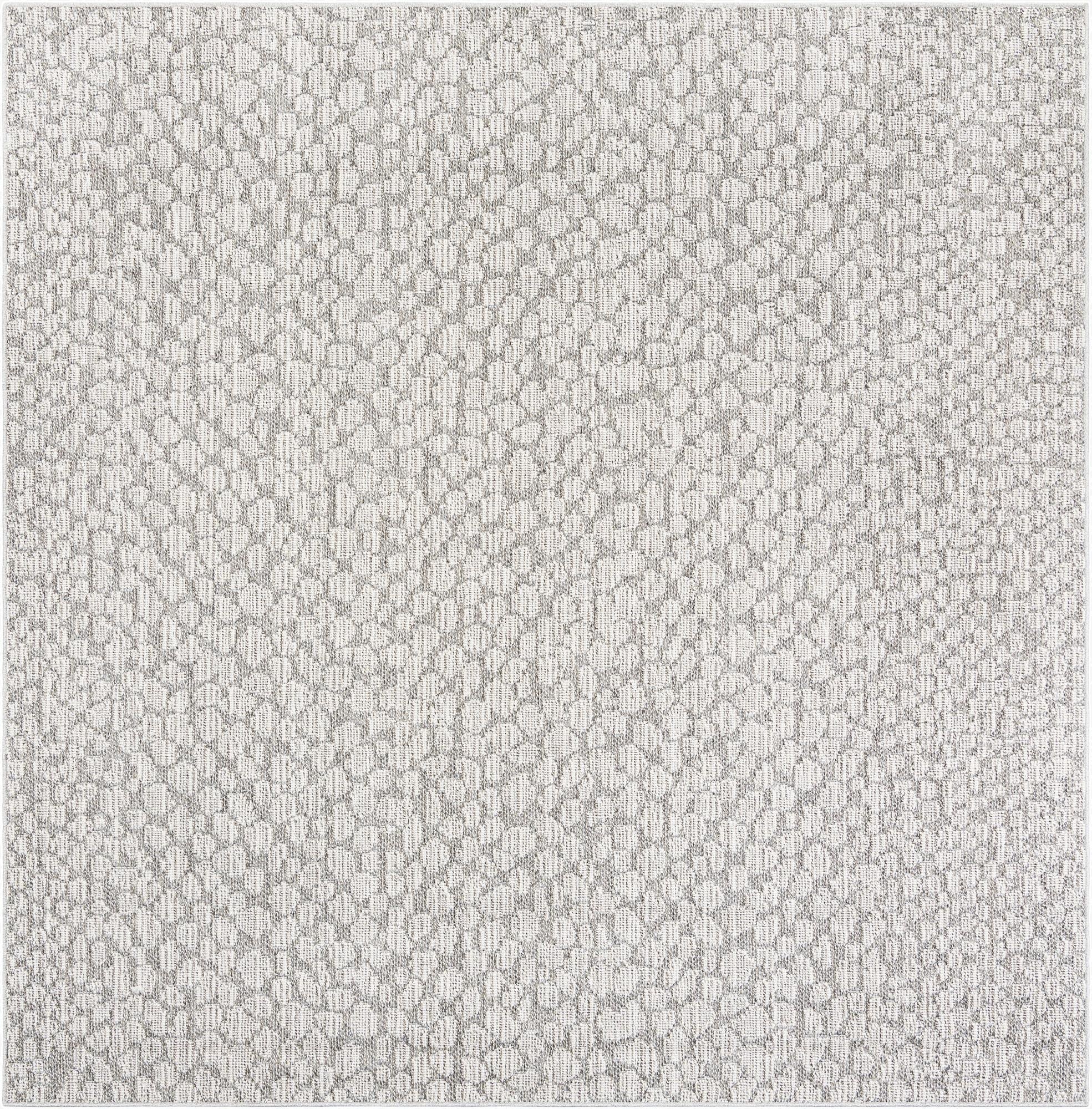  7' 10 x 7' 10  Washable Safari Indoor / Outdoor Square Rug