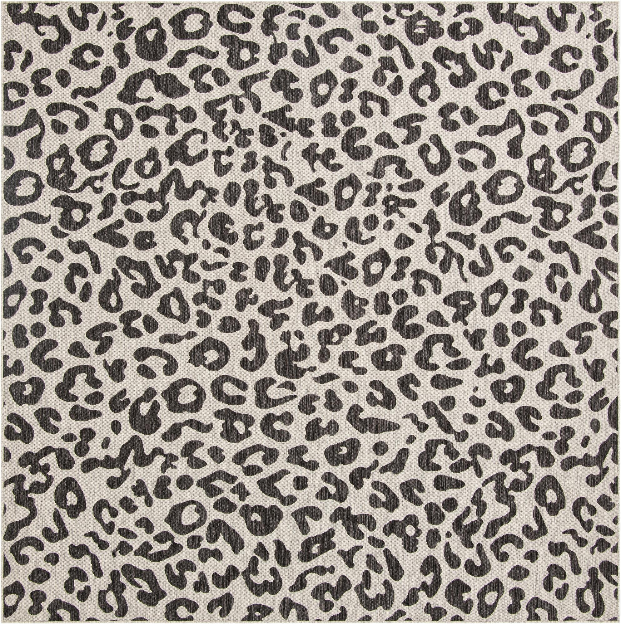  10' x 10'  Washable Safari Indoor / Outdoor Square Rug