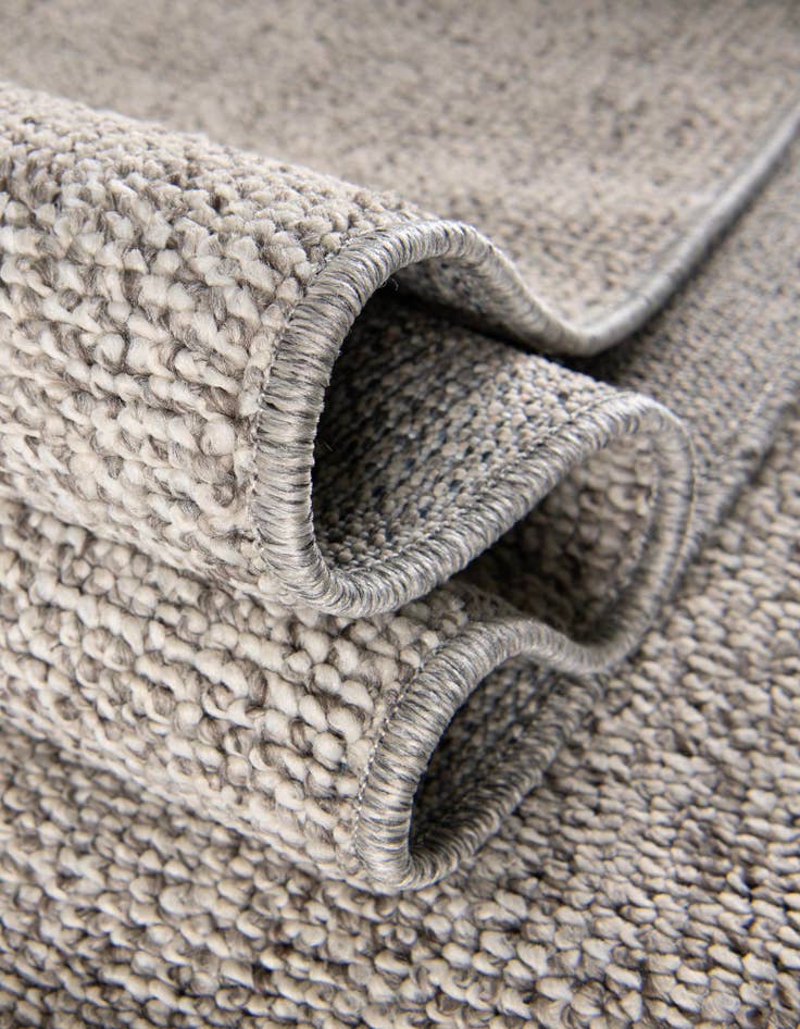 Detail image of  7' 10 x 7' 10  Washable Solid Indoor / Outdoor Square Rug