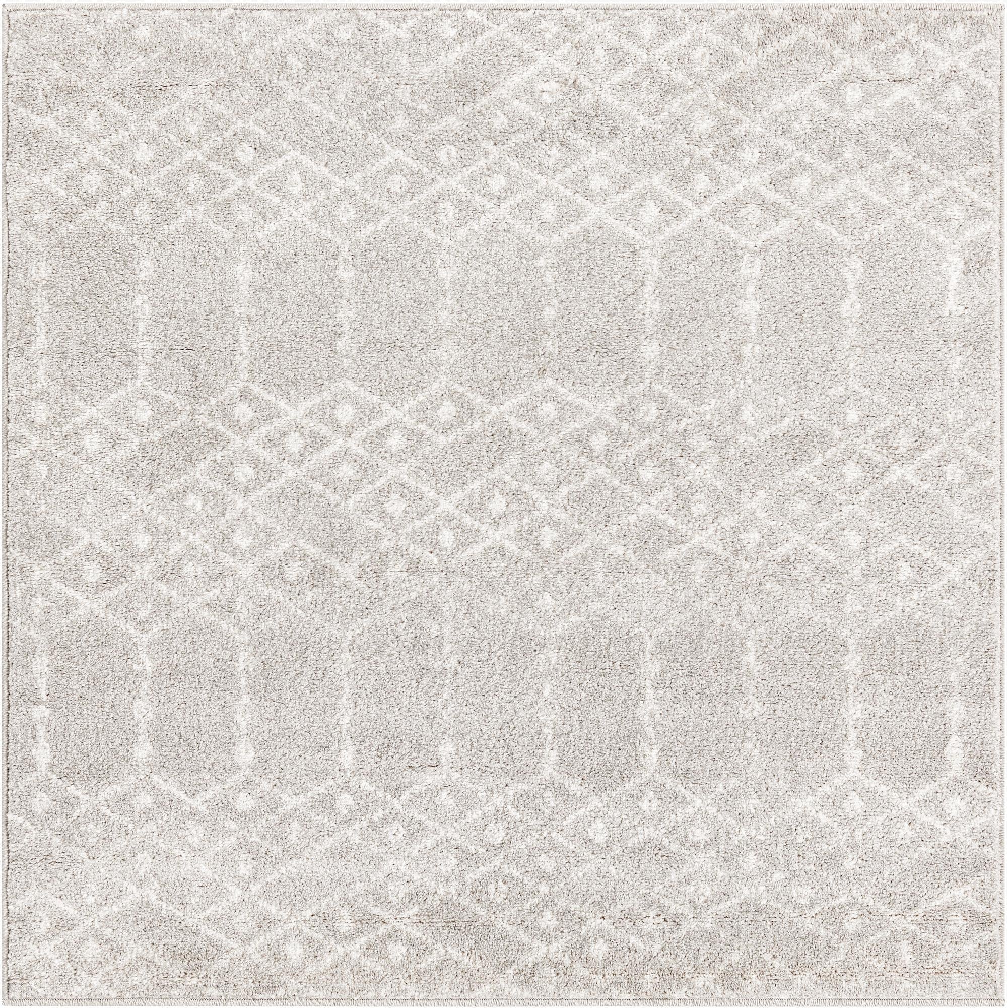  4' x 4' Paxon Trellis Square Rug