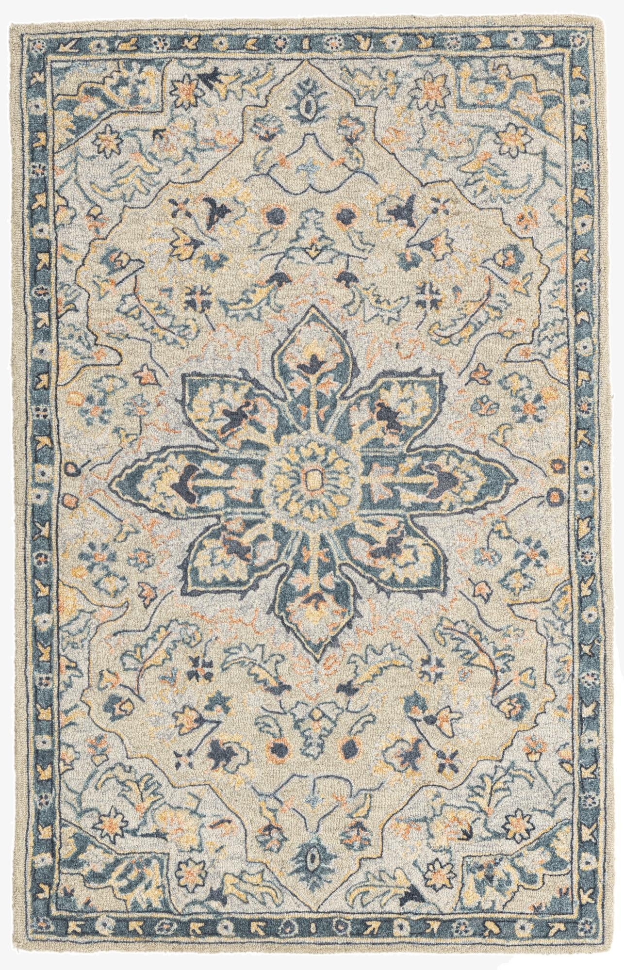  3' 7 x 5' 7 Agra Rug