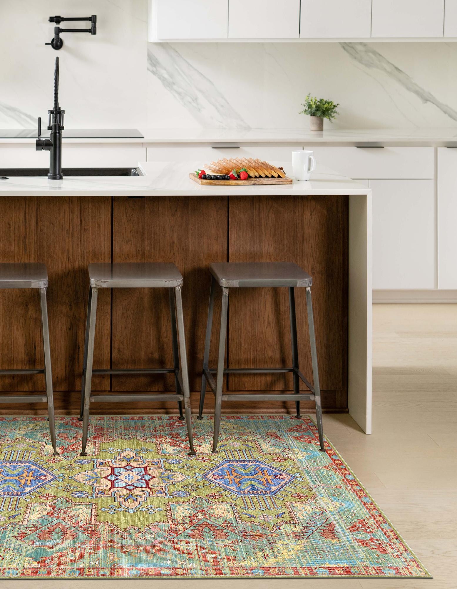 Light Green 10' x 13' Alexis Rug | Rugs.com