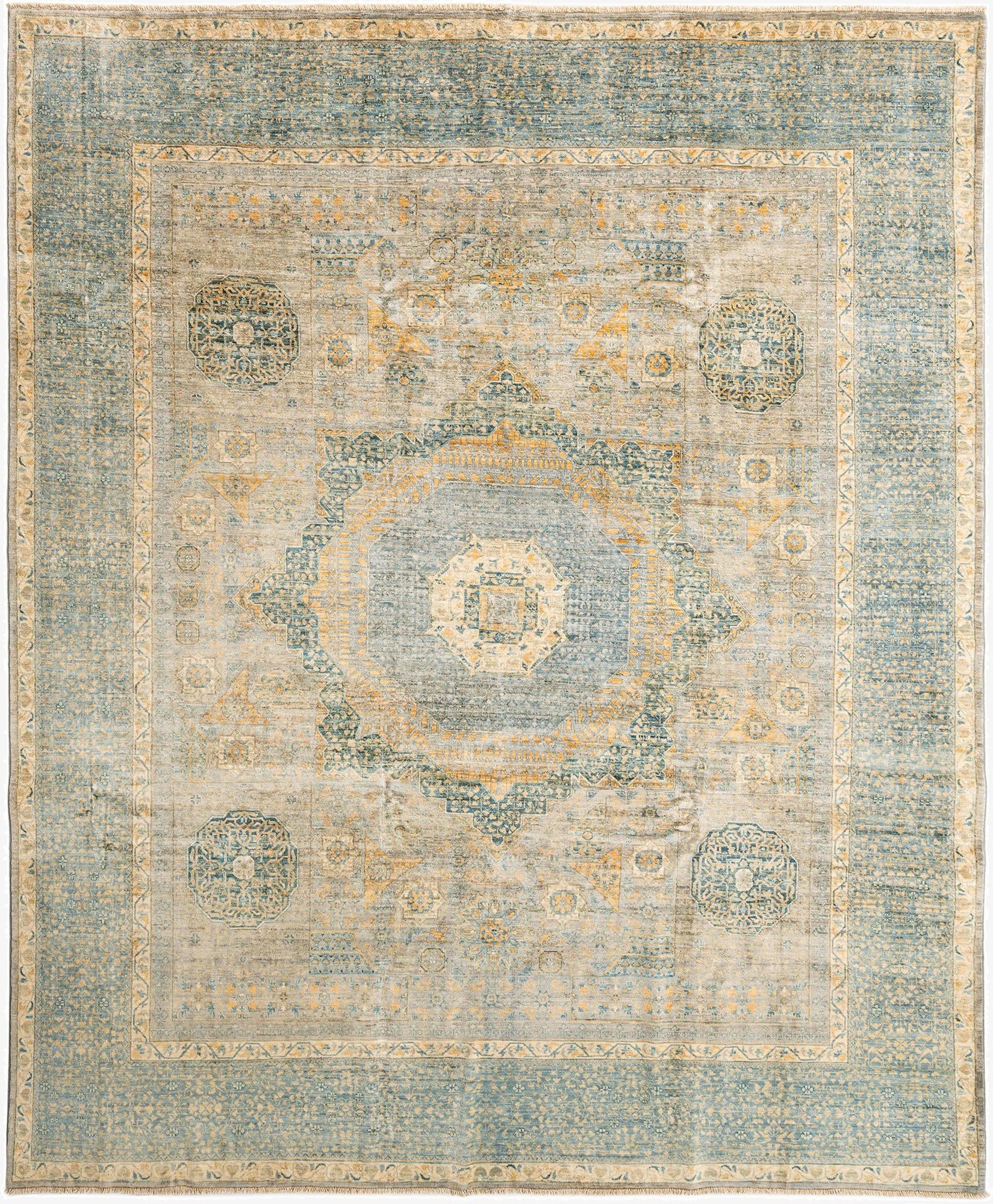  8' 2 x 9' 9  Hand Knotted Amina Rug