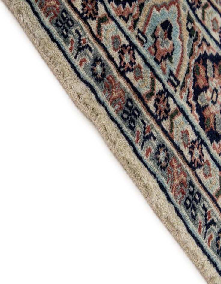 Detail image of  4' 3 x 6' 4  Hand Knotted Bokhara Oriental Wool Rug