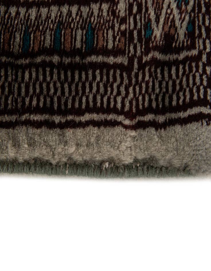 Detail image of  2' 1 x 3' 2  Hand Knotted Bokhara Oriental Wool Rug