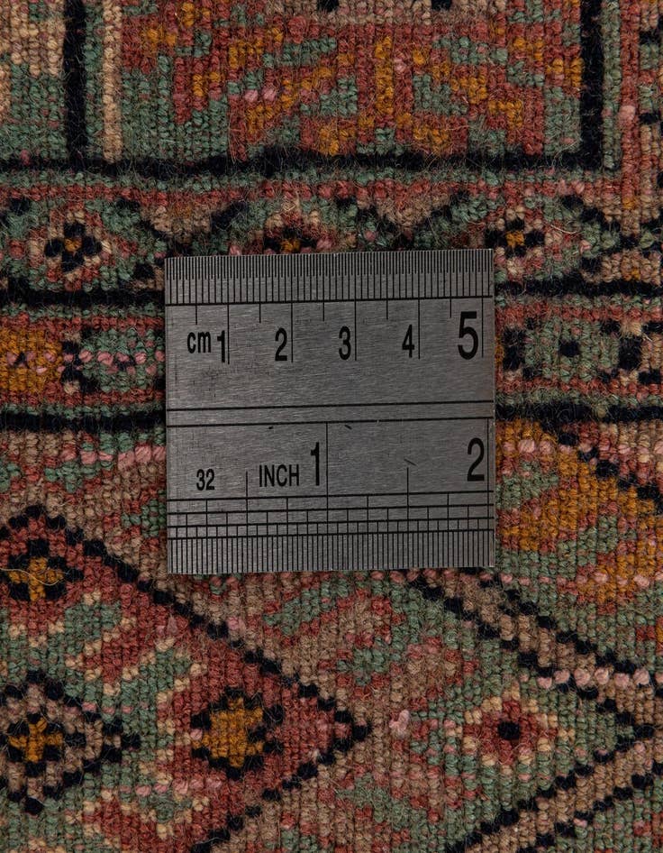 Detail image of  3' 1 x 5' 1  Hand Knotted Bokhara Wool Rug