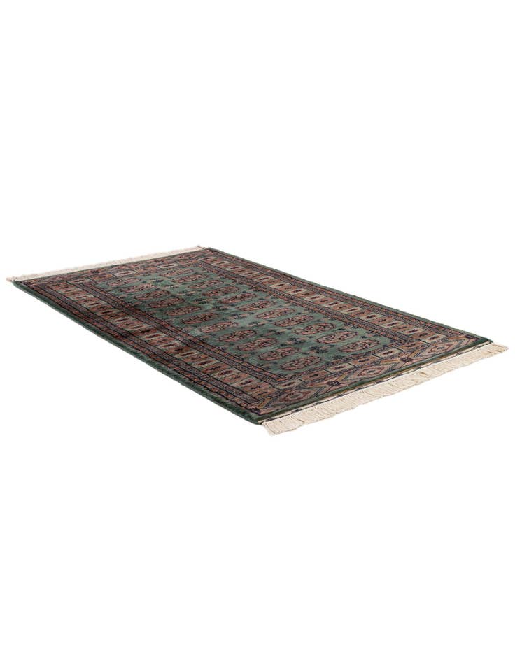 Detail image of  3' 1 x 5' 1  Hand Knotted Bokhara Wool Rug