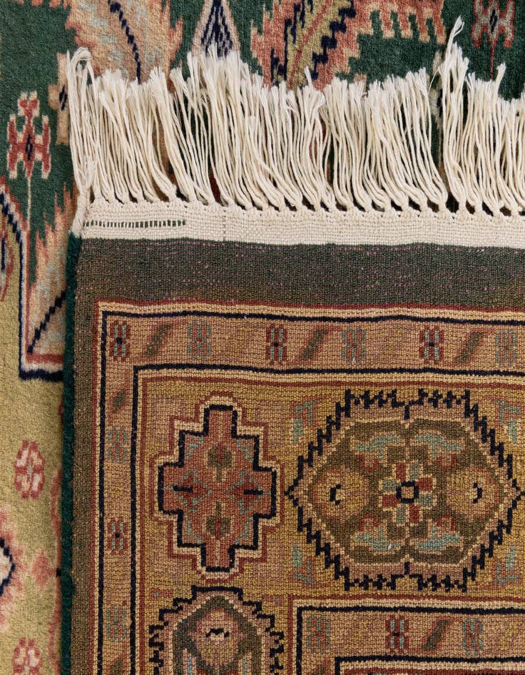 Detail image of  3' 3 x 5' 1  Hand Knotted Bokhara Rug