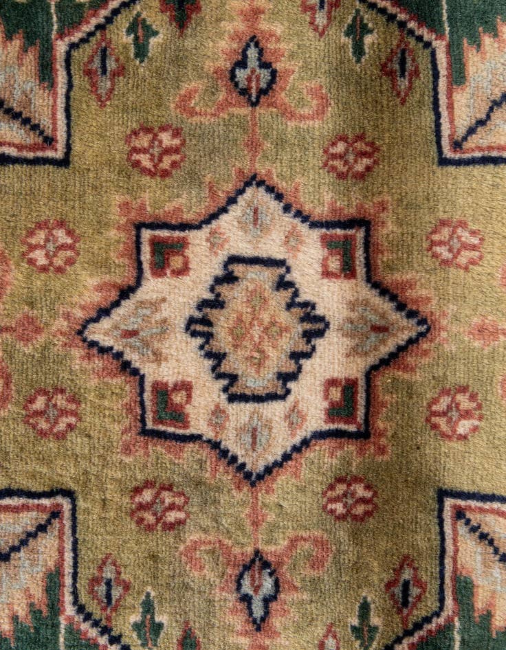 Detail image of  3' 3 x 5' 1  Hand Knotted Bokhara Rug