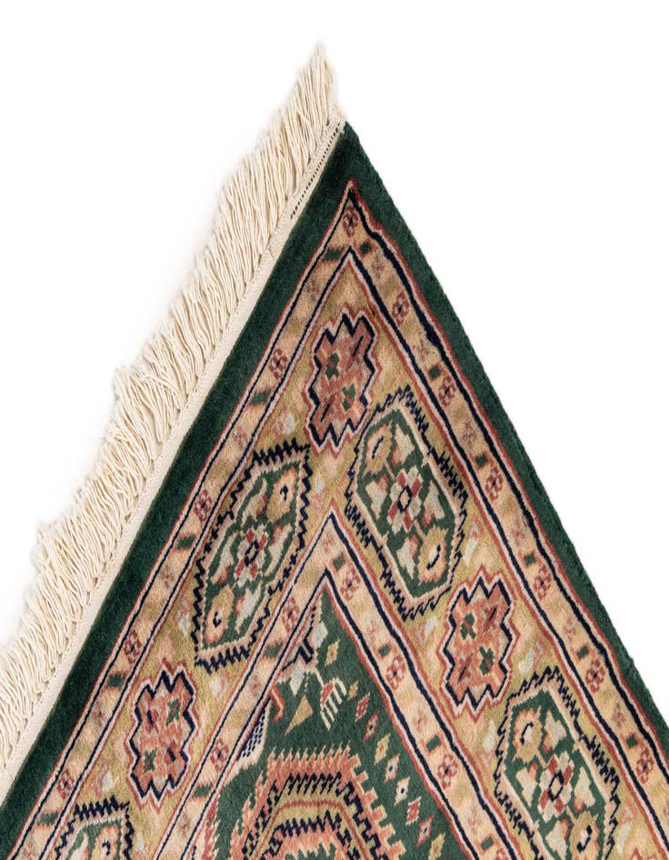 Detail image of  3' 3 x 5' 1  Hand Knotted Bokhara Rug