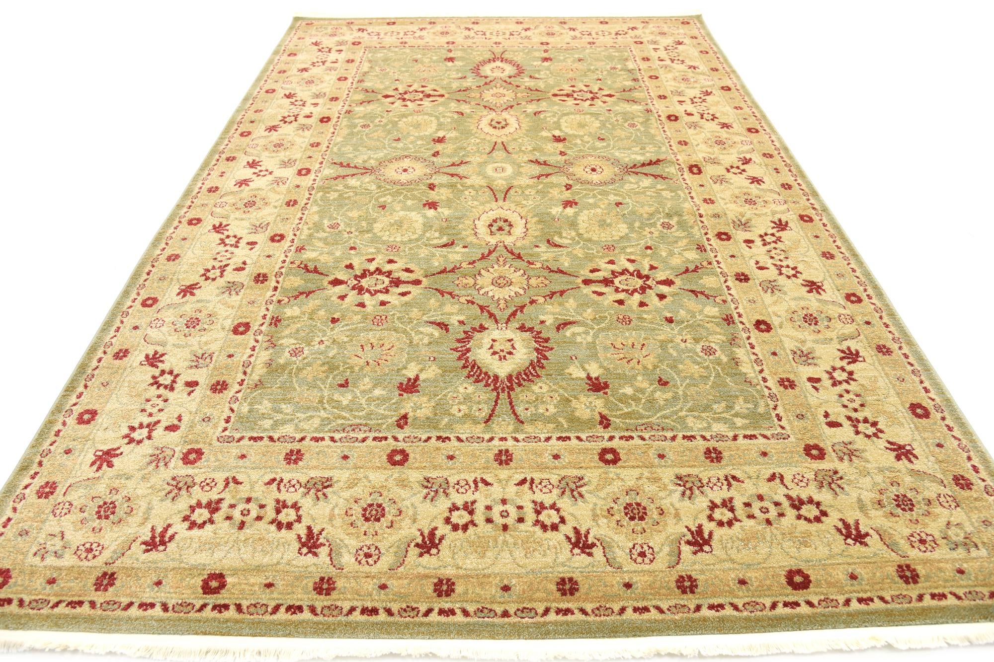 Light Green 6' x 9' Chelsea Rug | Rugs.com