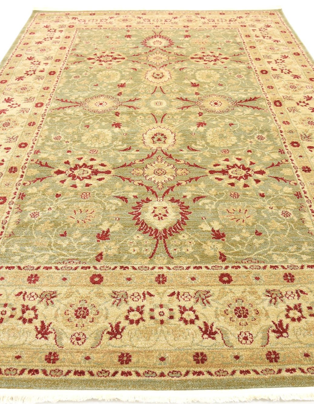 Light Green 6' x 9' Chelsea Rug | Rugs.com