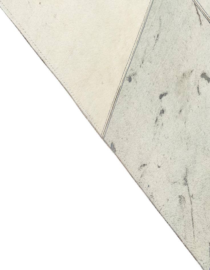 Detail image of  5' x 7' 9 Cowhide Leather Rug