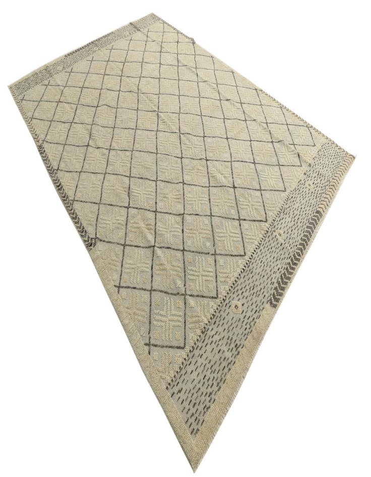 Detail image of  8' 9 x 12' 7  Hand Knotted Darya Wool Rug