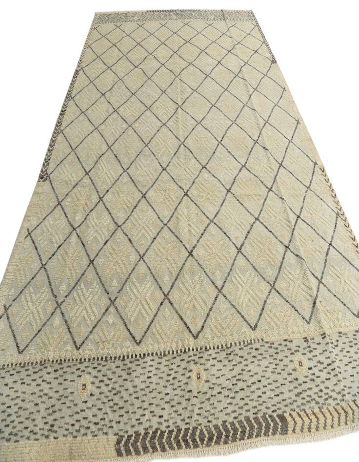 Detail image of  8' 9 x 12' 7  Hand Knotted Darya Wool Rug