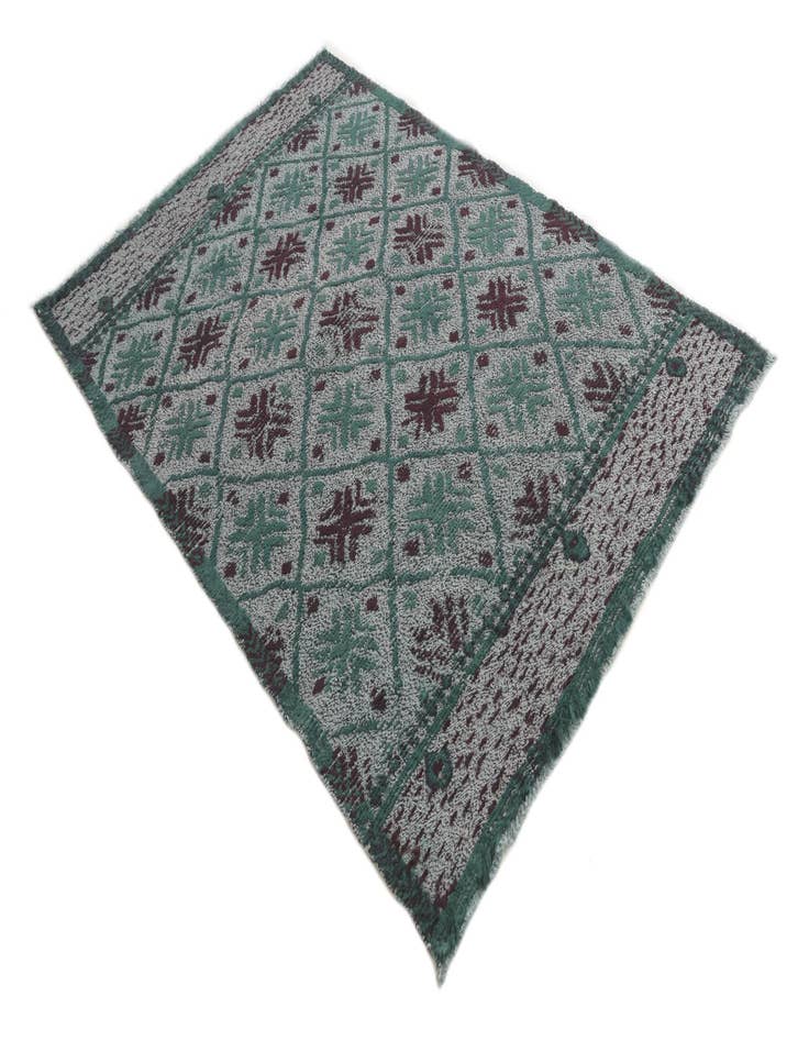 Detail image of  5' x 7' 1  Hand Knotted Darya Wool Rug