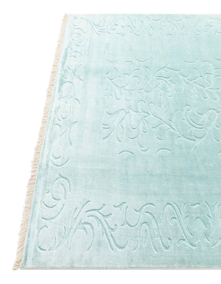 Detail image of  5' 6 x 7' 10  Hand Knotted Darya Wool Rug