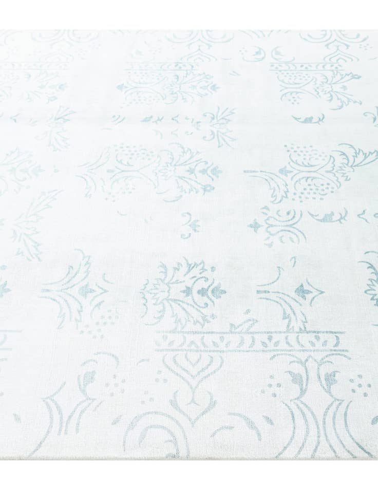 Detail image of  5' 7 x 8'  Hand Knotted Darya Wool Rug