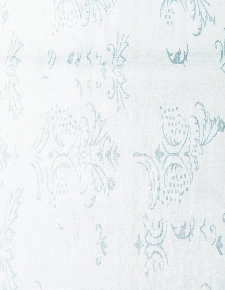 Detail image of  5' 7 x 8'  Hand Knotted Darya Wool Rug