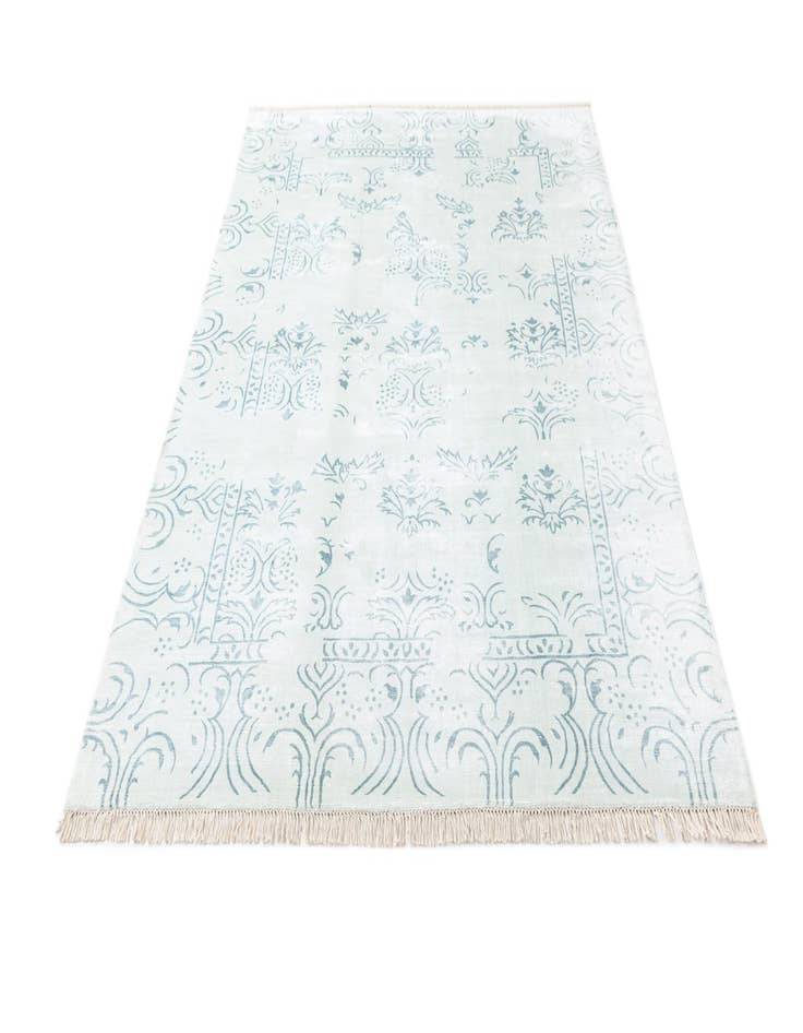 Detail image of  5' 6 x 7' 11  Hand Knotted Darya Wool Rug