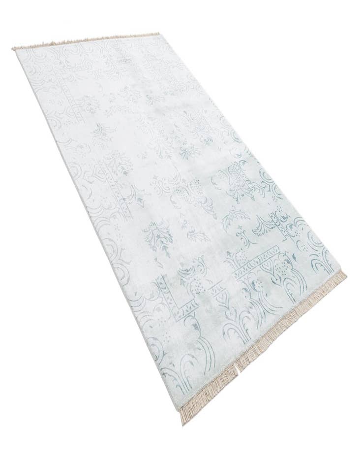 Detail image of  5' 5 x 8'  Hand Knotted Darya Wool Rug