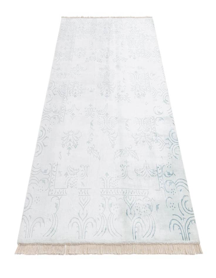 Detail image of  5' 5 x 8'  Hand Knotted Darya Wool Rug