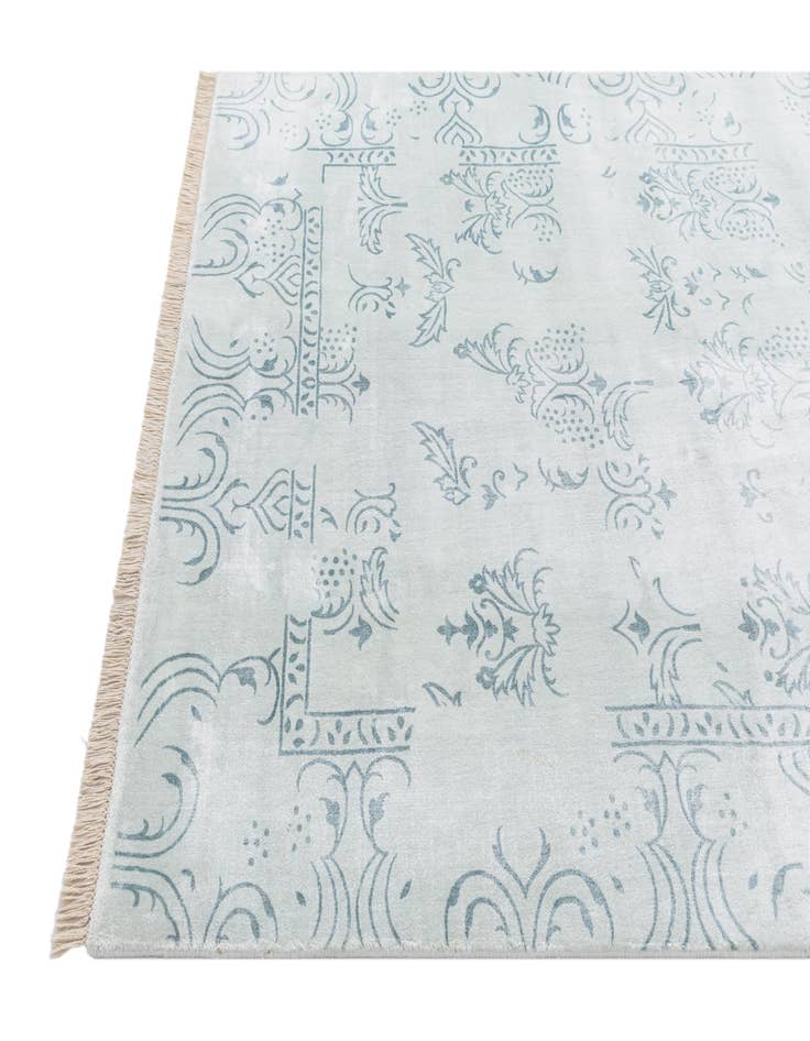 Detail image of  5' 5 x 8'  Hand Knotted Darya Wool Rug