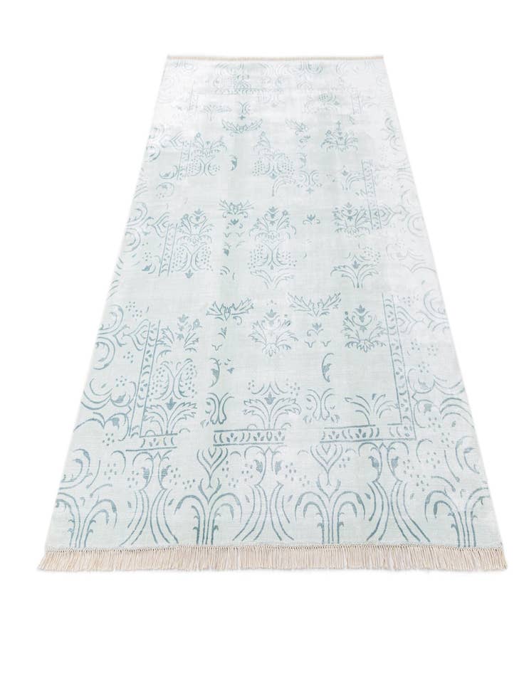 Detail image of  5' 7 x 7' 10  Hand Knotted Darya Wool Rug