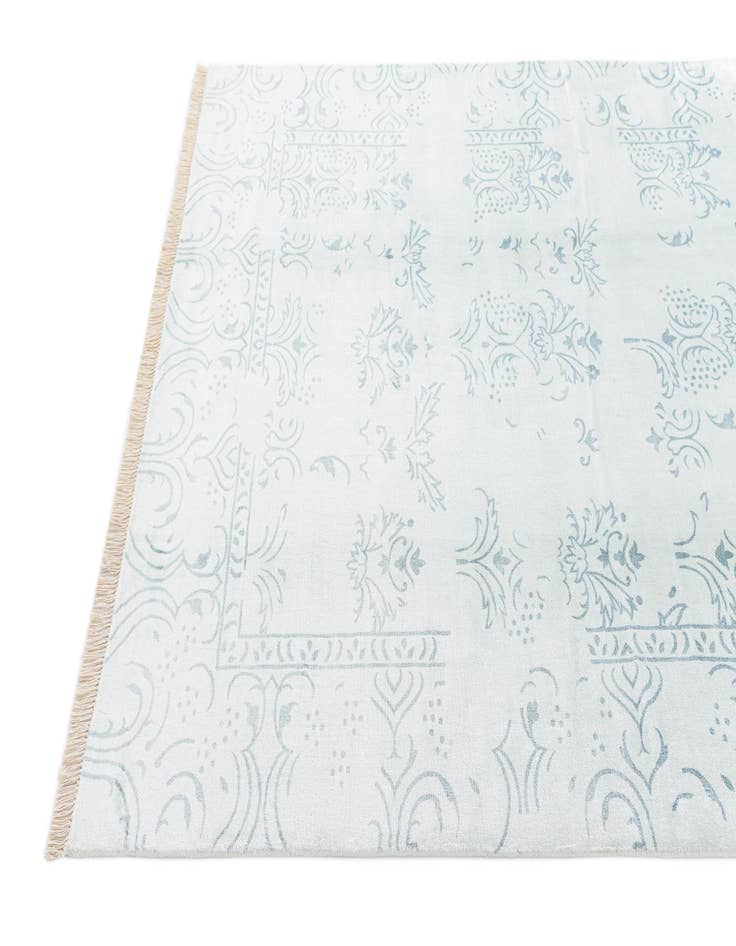 Detail image of  5' 7 x 7' 10  Hand Knotted Darya Wool Rug