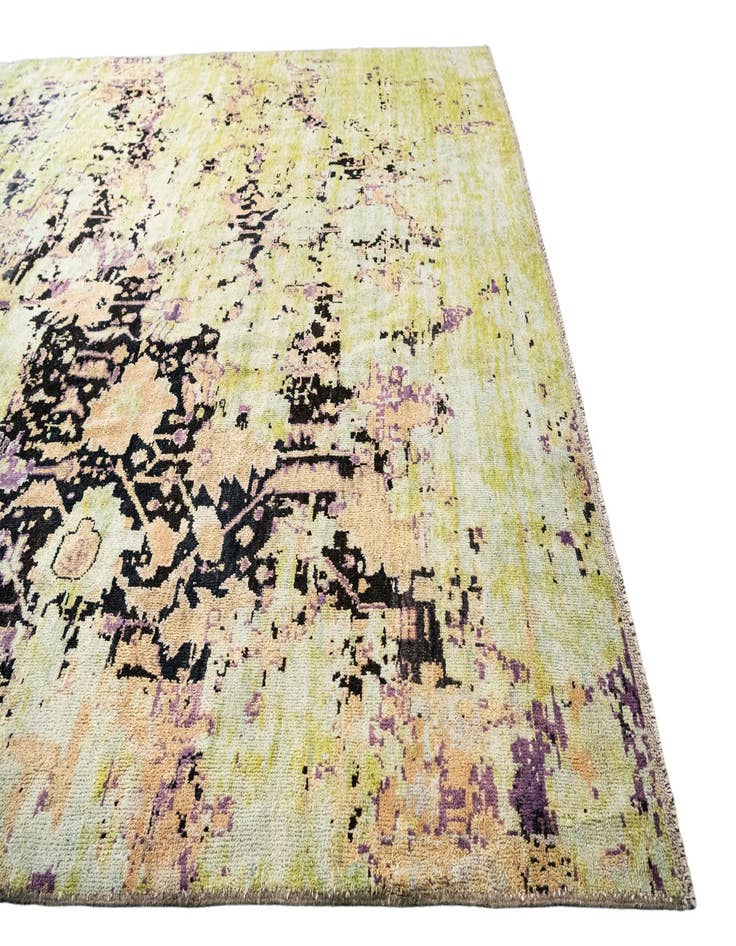 Detail image of  12' 2 x 15'  Hand Knotted Darya Wool Rug